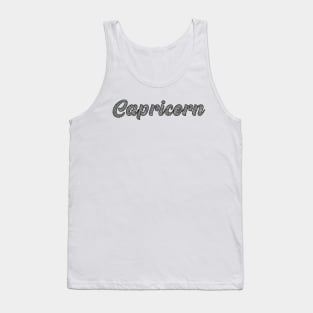 Capricorn Glitter Tank Top